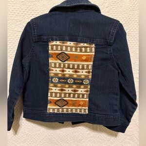 Upcycled jean jacket